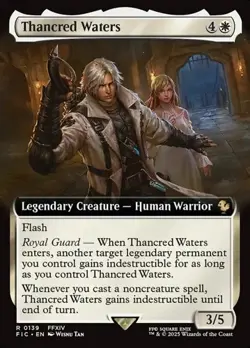 Thancred Waters - Foil Extended Art FIC LP MTG - Image 1