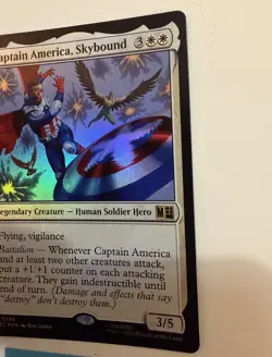 Captain America, Skybound MTG Marvel Super Heroes Foil - Image 5