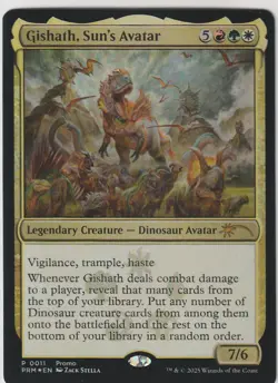 Gishath, Sun's Avatar 11 Holo Mythic Media Promos Magic: The Gathering Foil NM - Image 1