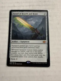 Magic the Gathering MTG Sword of Hearth and Home (238) Modern Horizons 2 NM/M - Image 1