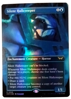 Silent Hallcreeper (Borderless) - Duskmourn: House of Horror -FOIL - EN - R 0345 - Image 1