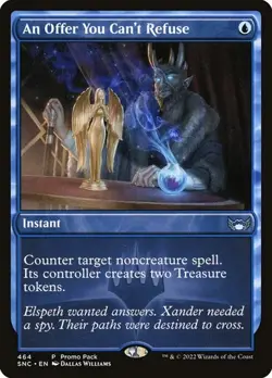 An Offer You Can't Refuse - Foil Promo Streets of New Capenna LP MTG - Image 1