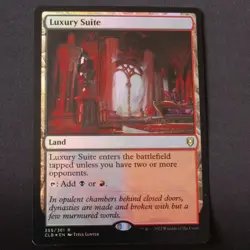 Luxury Suite FOIL MTG Baldur's Gate Rare 355 NM - Image 1