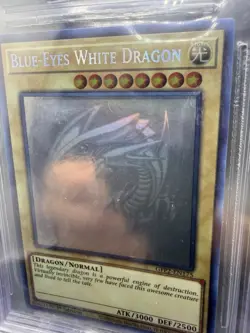 Yu-Gi-Oh TCG GFP2-EN175 Blue-Eyes White Dragon Ghost Rare 1st Edition BGS 8.5 - Image 3