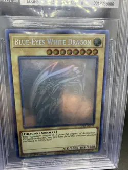 Yu-Gi-Oh TCG GFP2-EN175 Blue-Eyes White Dragon Ghost Rare 1st Edition BGS 8.5 - Image 4