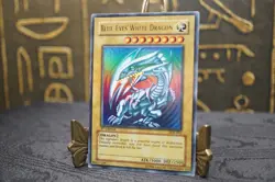 Yugioh MP Blue-Eyes White Dragon SDK-001 1st Edition! Asian English ULTRA RARE - Image 3