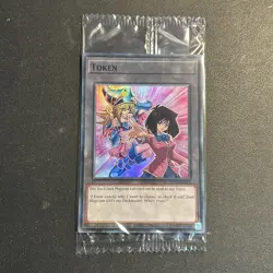 Tea & Dark Magician Girl Token - TKN5-EN022 - Mint (Sealed) - Image 1