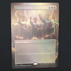 Legion Loyalty (Borderless) FOIL MTG Baldurs Gate Mythic 371 NM - Image 1