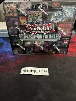 Konami Yu-Gi-Oh! TCG Maze Of Memories Booster Box Sealed 24 Packs 83717860020 - Image 1