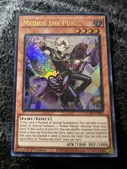 Medius the Pure DUAD-EN008 Ultra Rare 1st Edition Near Mint Yu-Gi-Oh! - Image 1