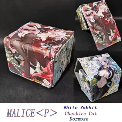 YuGiOh Maliss＜P＞White Rabbit Dormouse TCG OCG Pu Leather Deck Box - Image 1