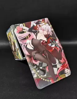 YuGiOh Maliss＜P＞White Rabbit Dormouse TCG OCG Pu Leather Deck Box - Image 3