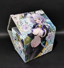 YuGiOh Maliss＜P＞White Rabbit Dormouse TCG OCG Pu Leather Deck Box - Image 4