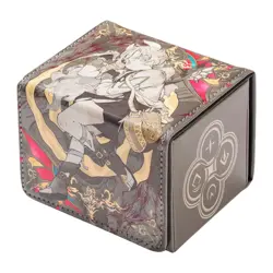 Yu-Gi-Oh! The Fallen The Virtuous Ygo Branded High-End Leather Deck Box - Image 1