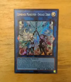 Yu-Gi-Oh! Combined Maneuver - Engage Zero! L26D-ENS33 Secret Rare 1st Edition - Image 1