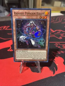 Radiant Typhoon Eldam DOOD-EN013 Doom Of Dimensions Super Rare 1st Ed Yu-Gi-Oh! - Image 1