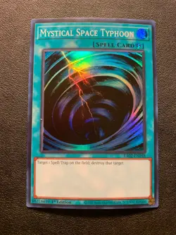 Mystical Space Typhoon - Super Rare - Yugioh - Image 1