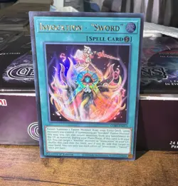Yugioh! Invocation - "Sword" CORI-EN053 CHAOS ORIGINS - Image 1