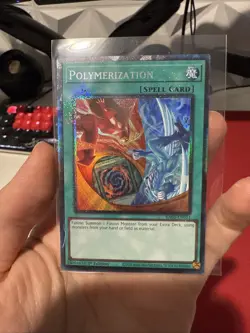 2024 YUGIOH RA03 1ST ED COLLECTORS RARE POLYMERIZATION ALT ART NM 💫 - Image 1