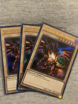 X3 Red-Eyes Black Dragon LC01-EN006 Yu-Gi-Oh Legendary Collection X3 - Image 1