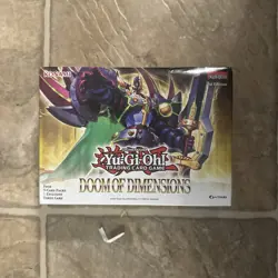 Yu-Gi-Oh! TCG Doom of Dimensions Mini Booster Box Factory Sealed - Image 1