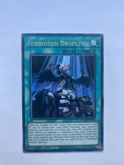 Forbidden Droplet BLMM-EN171 Ultra Rare Near Mint 1st Edition Yugioh - Image 1