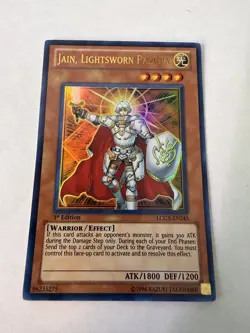 Yugioh - Jain, Lightsworn Paladin - Ultra - 1st - LCGX-EN245 - LP - Image 1