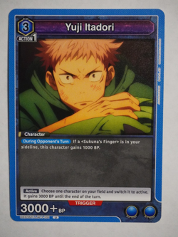 Yuji Itadori Uncommon Jujustu Kaisen Union Arena TCG UE03ST/JJK-1-101 NON-FOIL - Image 1
