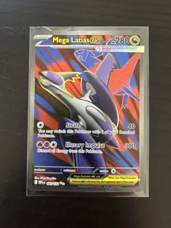 Pokemon Mega Evolution Mega Latias ex Full Art #163 Near Mint-In hand - English - Image 1