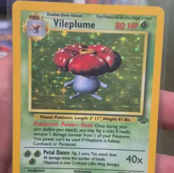 Wizards of the Coast Pokemon TCG Vileplume 15/64 Jungle Holo Rare EN 1999 80 HP - Image 2