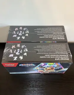 Pokemon TCG Prismatic Evolutions Surprise Box 8 Packs Brand New Sealed Lot of 2 - Image 5