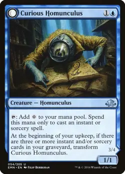 Curious Homunculus // Voracious Reader - Eldritch Moon - LP - Image 1