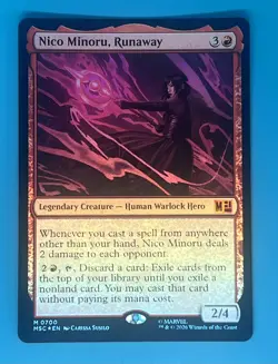 Nico Minoru, Runaway Commander: Marvel Super Heroes Foil - Image 1