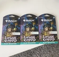 Magic: The Gathering Lorwyn Eclipsed Play Booster Packs Lot of 3 - Image 1