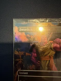 Swords to Plowshares (Borderless) (Magazine Insert) Media Promos Foil Sealed - Image 3