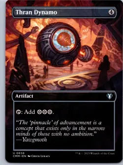 Thran Dynamo (Borderless) - Commander Masters - U 658 NM - Image 1