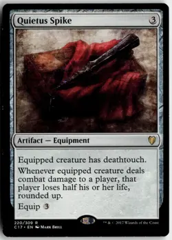 Quietus Spike - Commander 2017 #220 - Near Mint - Normal - Image 1