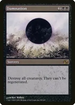 MTG FOIL NM Damnation Planar Chaos - Image 1