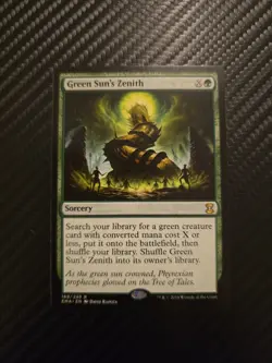 Magic The Gathering - Eternal Masters: Green Sun's Zenith Regular NM - Image 1