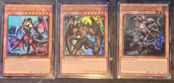 2024 YU-GI-OH QC BONANZA 3-CARD ULTRA RARE LOT 1st Edition DIABELL./DEST./LORIS - Image 1