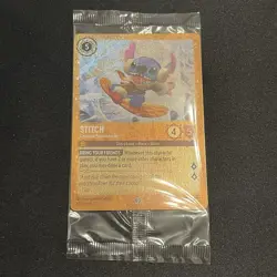 Stitch - Carefree Snowboarder 42 Disney Lorcana Promo Cards Holo Sealed - Image 1
