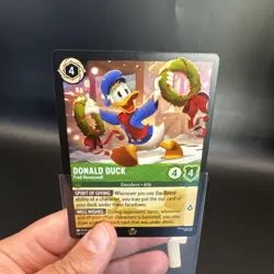 🦆✨ Donald Duck – Fred Honeywell #93/204 – Winterspell Cold Foil Lorcana ✨🦆 - Image 3