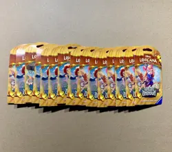 Disney Lorcana TCG Wilds Unknown Sleeved Booster Pack Lot of 15 🔥Quick Ship🔥 - Image 1