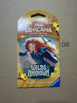 Disney Lorcana TCG Wilds Unknown Sleeved Booster Pack Lot of 15 🔥Quick Ship🔥 - Image 3