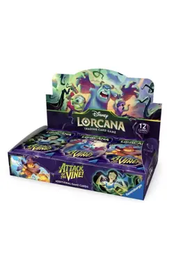 Sealed Attack of the Vine Booster Display Box PRESALE 7/27 Disney Lorcana - Image 1