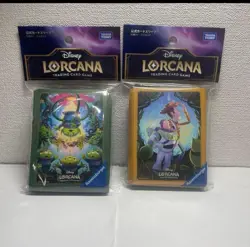 Disney Lorcana Official Card Sleeves Toy Story Woody Buzz & Aliens Set New - Image 1
