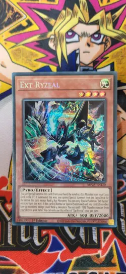 YUGIOH Ext Ryzeal MP25-EN120 Prismatic Secret Rare 1ST ED - Image 1