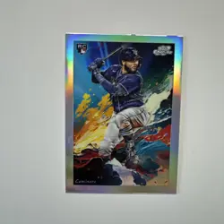 2024 Topps Cosmic Chrome - Stars in the Night Junior Caminero #STN-7 (RC) - Image 1