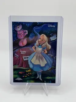2026 Topps Disney Chrome Alice in Wonderland 75 Years Original Art #AD-3 SSP - Image 1