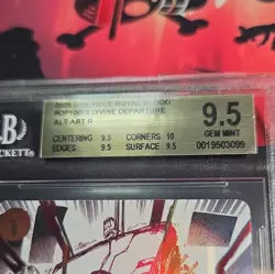 One Piece Divine Departure Alt Art Event [Royal Blood] OP10-019 Beckett 9.5 2025 - Image 3